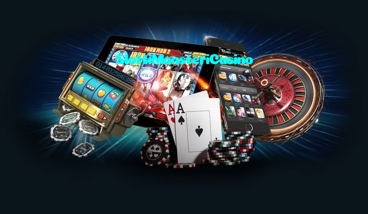 SlottiMonsteriCasino casino presented on mobile device in Pakistan with slots and live games