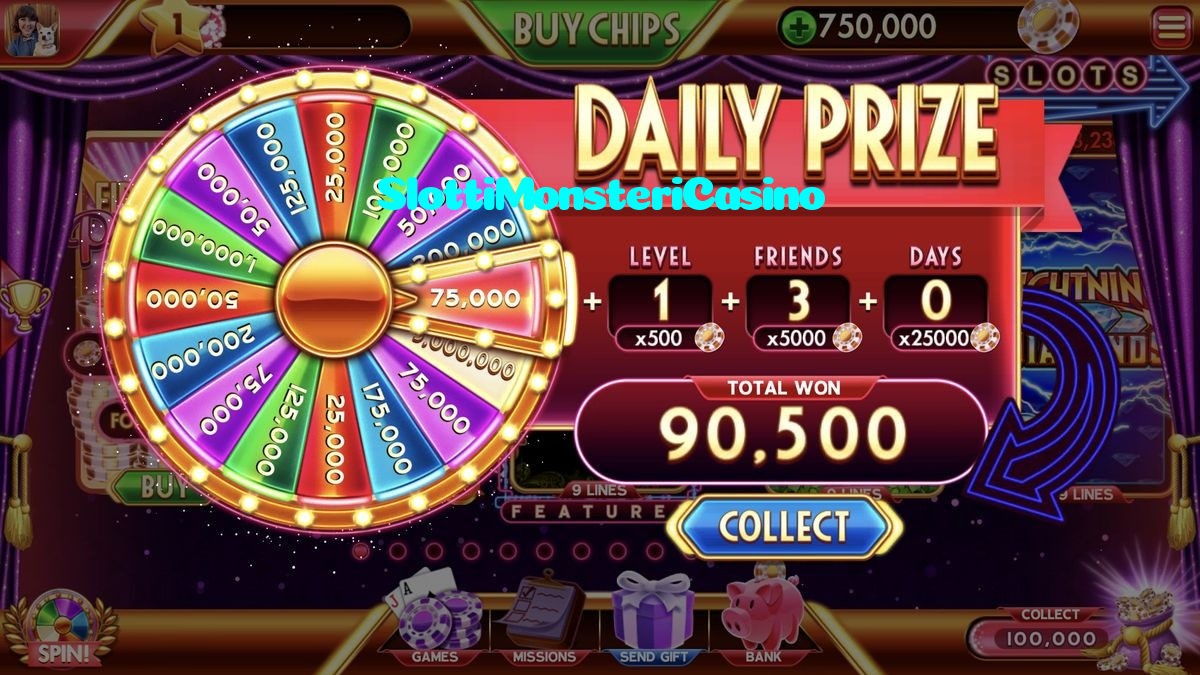 SlottiMonsteriCasino casino presented on mobile device in Pakistan with slots and live games